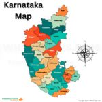 Karnataka District Map