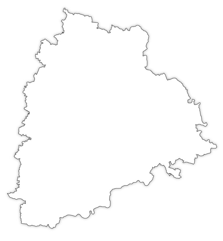 Telangana Outline Map 768x827 